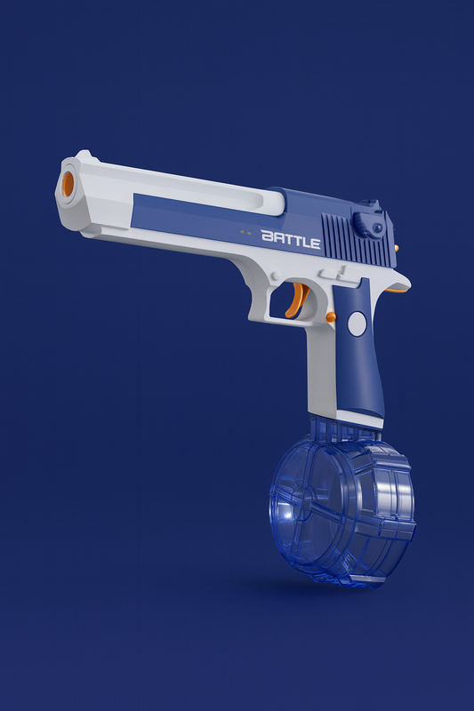 Desert Eagle à Eau Électrique Bleu & Blanc